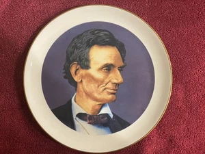 Limited Edition Abraham Lincoln 1976 Bicentennial 10" Plate#1200 Pickard China - Picture 1 of 4