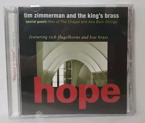 HOPE CD TIM ZIMMERMAN AND THE KING'S BRASS 2015 SUMMIT RECORDS CHRISTIAN  NM+ - Picture 1 of 2