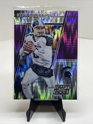 Kirk Cousins-2016 Prizm Draft Picks PURPLE SHIMMER/99 Vikings MSU #62 Foto 1 de 3