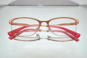 BEAUTIFUL Armani Exchange Eyeglasses Rose Gold/Pink Frame 53-17 - Picture 1 of 9