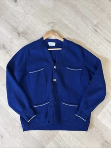 Giacca Jack Taylor Beverly Hills Made In Italy blu con bottoni - Foto 1 di 4