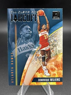 Panini Donruss 2018-19 todo transparente para despegue #3 Dominique Wilkins Atlanta Hawks Foto 1 de 2
