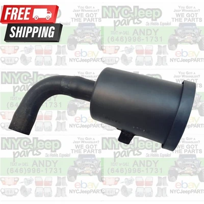 1998-2004 Jeep Wrangler TJ EVAP Fuel Vent Leak Pump Filter 4612901 w/ HOSE oem - Image 1 of 4