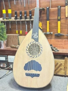 PROFESSIONAL_ OUD MADE BY ZERYAB DAMASCUS STYLE 24 OUD INSTRUMENT - Picture 1 of 2