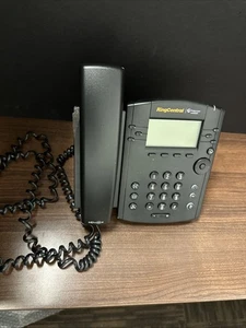 Ring Central Polycom VVX 311 VoIP Desk and Wall Business Phone, PoE, - Picture 1 of 9