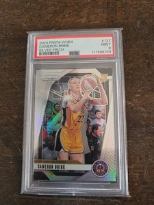 2024 Cameron Brink Silver Prizm WNBA #127   RC PSA 9 - Picture 1 of 2
