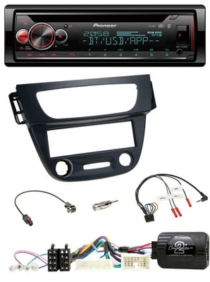 Pioneer Lenkrad DAB CD Bluetooth USB Autoradio für Renault Megane Fluence 2012-2 - Bild 1 von 4