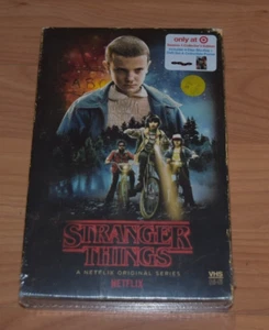Stranger Things Season One ( 4-Blu-Ray Disc + DVD Set ) VHS Box Sealed - Picture 1 of 2