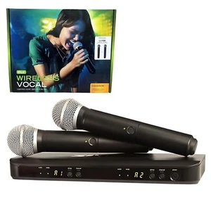 Shure BLX288/SM58-Q25 Wireless Dual Vocal System with 2PC SM58 Microphones - Picture 1 of 10