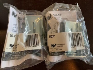Rear Mounting Bracket Lot x2packs for 8450 Drawer Slides Knape & Vogt 8403P New! - Picture 1 of 3