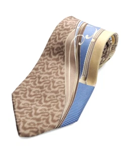 Vitaliano Luiselli Linea Oro Gold Line Silk Tie - Picture 1 of 8