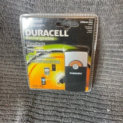 Cargador USB Instantáneo Duracell con Batería de Iones de Litio y Cable USB Flexible Mini USB Foto 1 de 4