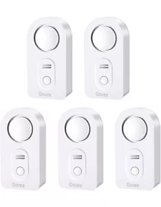 Govee Water Leak Detectors 100dB Adjustable Audio Alarm Sensor H5054 - 5 Pack - Picture 1 of 8