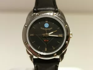 VINTAGE NICE LADIES SPORT ADVERTISING OF CAR COMPANY "VOLKSWAGEN" QUARTZ WATCH - Picture 1 of 9