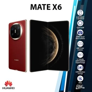 Huawei Mate X6 Android Mobile Phone (Red/12GB+512GB/Dual SIM/Unlocked/NEW) - Picture 1 of 7