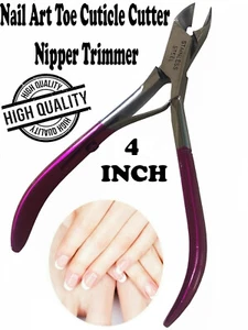 Stainless Steel Cuticle Nipper Dead Skin Cutter Nail Art Clipper Manicure Tool - Picture 1 of 4