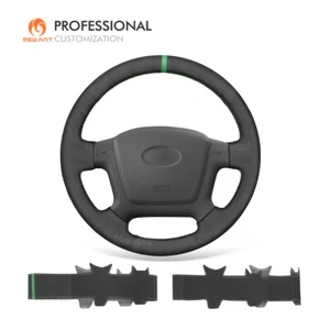 MEWANT Hand Stitched Suede Steering Cover for Kia Cerato Soul 2005-2012 - Imagen 1 de 11