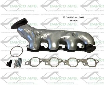 Exhaust Manifold Fits 2001 2002 2003 2004 Chevrolet Silverado 3500 8.1L V8 GAS O Foto 1 de 3
