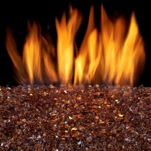 Duluth Forge Vented Gas Fire Glass Burner Kit,24in. 65K BTU,Match Light,FGB24-1 - Bild 1 von 6