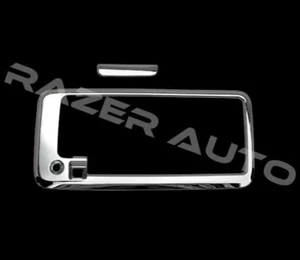 Chrome Rear Door License Plate Cover for 03-18 Chevy Express+03-18 Savana Van - Bild 1 von 2
