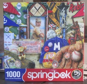 BÉISBOL VINTAGE DE ED WARGO - Completo - PUZZLE SPRINGBOK - Imagen 1 de 2