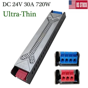 AC110V-220V to DC24V 720W LED Driver Power Supply Lighting Transformer Adapter - Picture 1 of 6