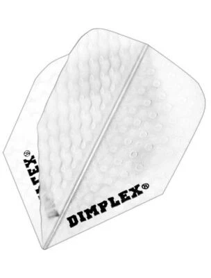 Harrows Dimplex Standard Dart Flights Clear 5 Sets