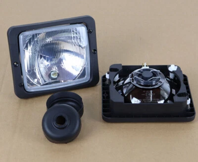 2x H4 Frontscheinwerfer für Fendt 100er Serie - 102 103 104 105 106 108 Traktor - Bild 1 von 3