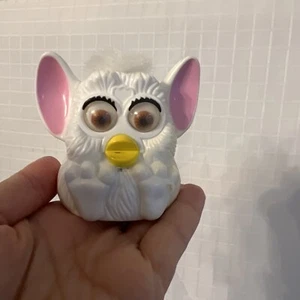 Tiger Electronics McDonalds Furby 1998 plástico blanco juguete hace ruido - Imagen 1 de 6