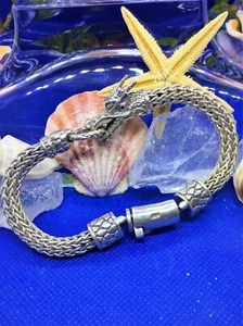 Bali Legacy Sterling Silber Tulang Naga Drachen Armband - Handarbeit - wunderschön - Bild 1 von 6