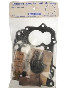 Carburetor Kit Evinrude Johnson OMC Outboard Motor 382056 New Genuine OEM Part - Bild 1 von 2