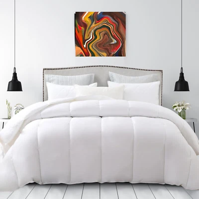 Luxury DUVET QUILT HOTEL QUALITY 4.5 10.5 13.5 15 TOG SINGLE DOUBLE SUPER KING