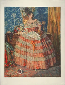 ULISSE CAPUTO UltraRaro Antiguo 1925 Formato Largo Colotipo NINETTA, TAMBIÉN CONOCIDO COMO NINETTE - Imagen 1 de 1