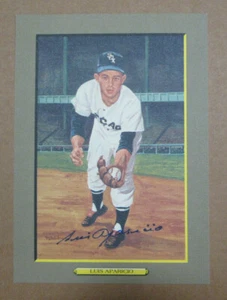 LUIS APARICIO AUTOGRAPH SIGNED PEREZ STEELE GREAT MOMENTS CARD # HOF RARE - Picture 1 of 2