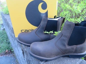 *NUEVAS Botas Chelsea Para Hombre Marrón Carhartt Frontier Resistentes al Agua, 12 - Imagen 1 de 3