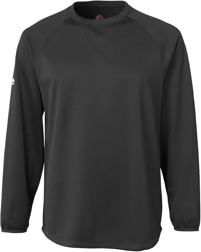 Majestic Youth Home Plate Tech polar negro grande 12/14 Foto 1 de 1