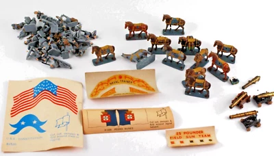 Airfix Miniature  Military Figures WW1 FRENCH War Horses Parts Pieces - Image 1 of 4