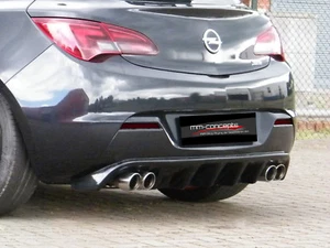 Enfoque difusor de copa para parachoques trasero Opel Astra J GTC OPC ABS INE - Imagen 1 de 1
