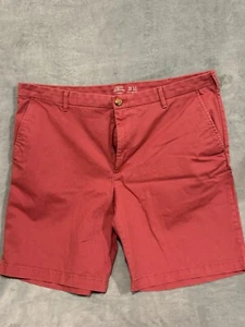 Mens Izod Saltwater Stretch Red Shorts 38 / 9.5 Inseam Great Condition - Picture 1 of 3