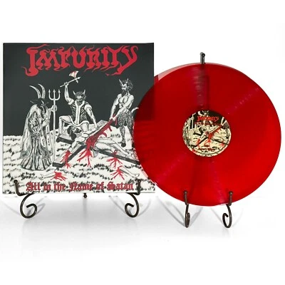 IMPURITY All In The Name Of Satan LP Red Vinyl Blasphemy Black Witchery Revenge - Image 1 of 4