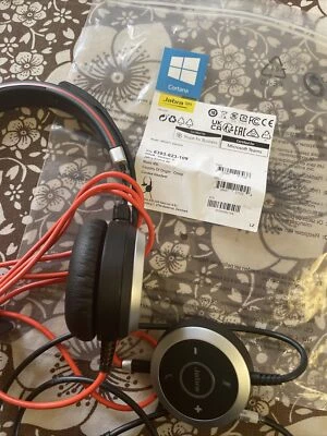 Jabra Evolve 40 Mono Black Headband Headsets - Image 1 of 4