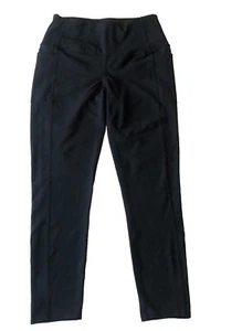 Skechers Women’s Capri Leggings Black High Waist side pockets Size Small - Picture 1 of 14