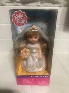 KELLY DOLL Mattel Kelly Club All Grown Up LiL' Bride BARBIE 2002 - Picture 1 of 3