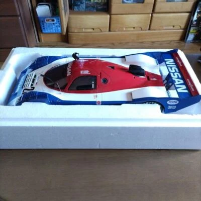Kyosho Nissan R91CP #23 1/12 Scale Blue White Red Model Car 1992 with box New - Image 1 of 4