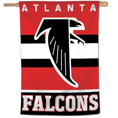 ATLANTA FALCONS CLASSIC RETRO LOGO 28"X40" BANNER FLAG BRAND NEW WINCRAFT 👀🏈 Cover