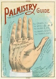 Póster de guía de quiromancia Cavallini & Co., papel de archivo, mate - Imagen 1 de 5