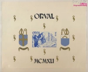 Bélgica Bloque 11 (completa edición) con charnela 1941 Orval (9860888 - Imagen 1 de 1