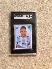 PANINI CONEMBOL COPA AMERICA 2019 LAUTARO MARTINEZ STICKER NO 145 ROOKIE SGC 9.5