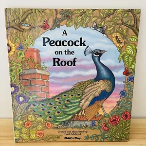 Peacock on the Roof By Paul Adshead Child’s Play Puzzle Story Game 1987 HC Rare - Picture 1 of 10