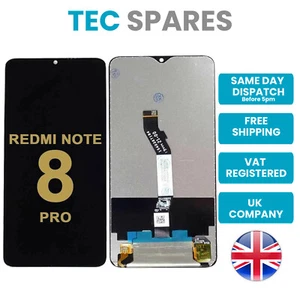 Xiaomi Redmi Note 8 Pro Replacement LCD Screen Display Touch Digitizer Assembly - Picture 1 of 7